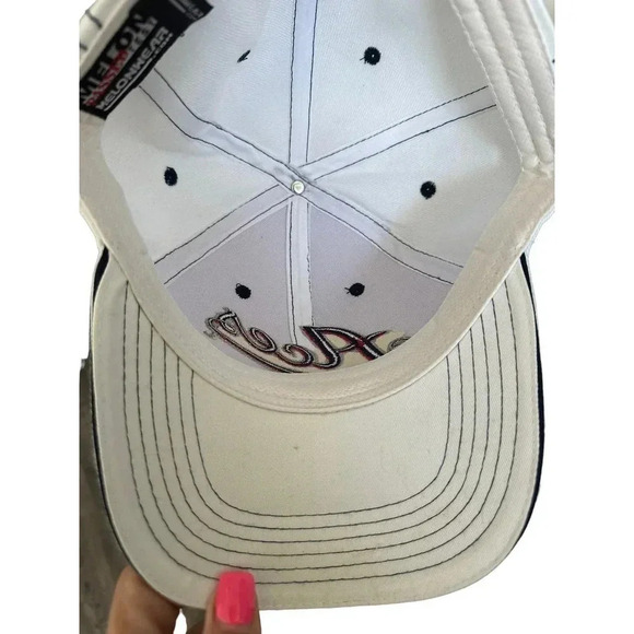 Aces Reno Melonwear Adjustable Mens White MLB Hat Cap Snapback - Picture 4 of 4